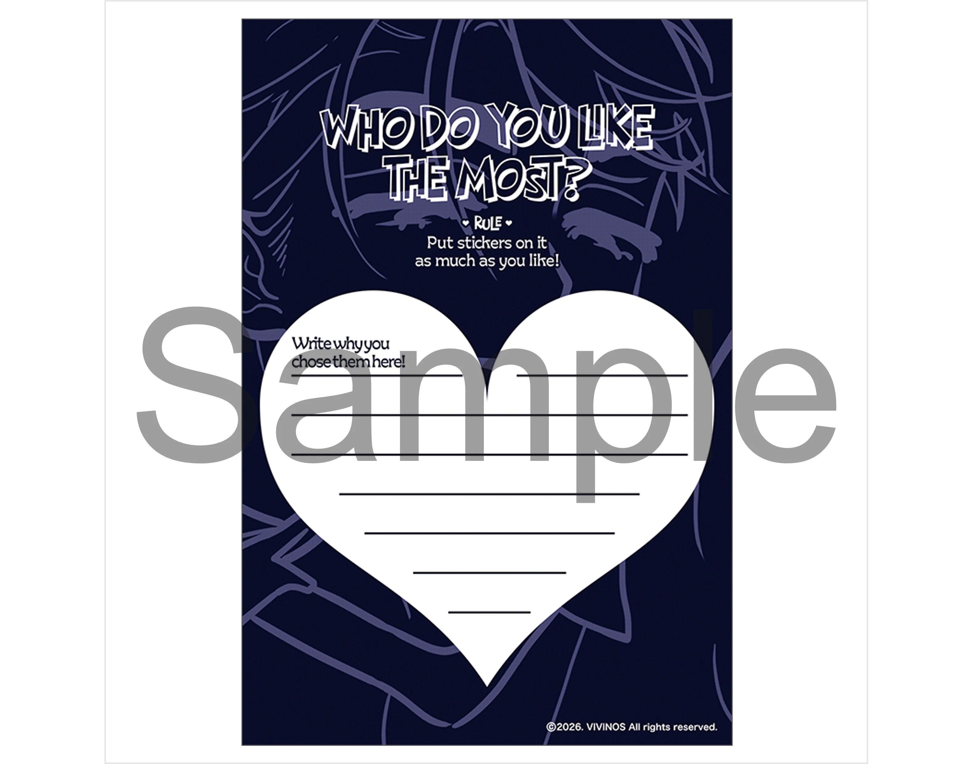 (Goods - Postcard) ALIEN STAGE Find your Plus One! Invitation Set - Image 15