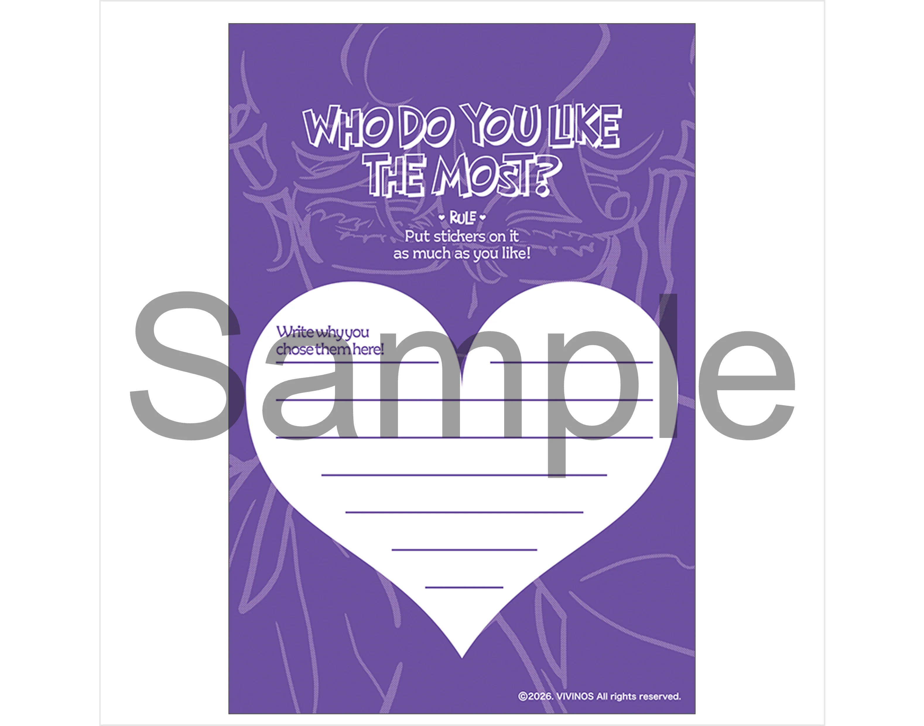 (Goods - Postcard) ALIEN STAGE Find your Plus One! Invitation Set - Image 17