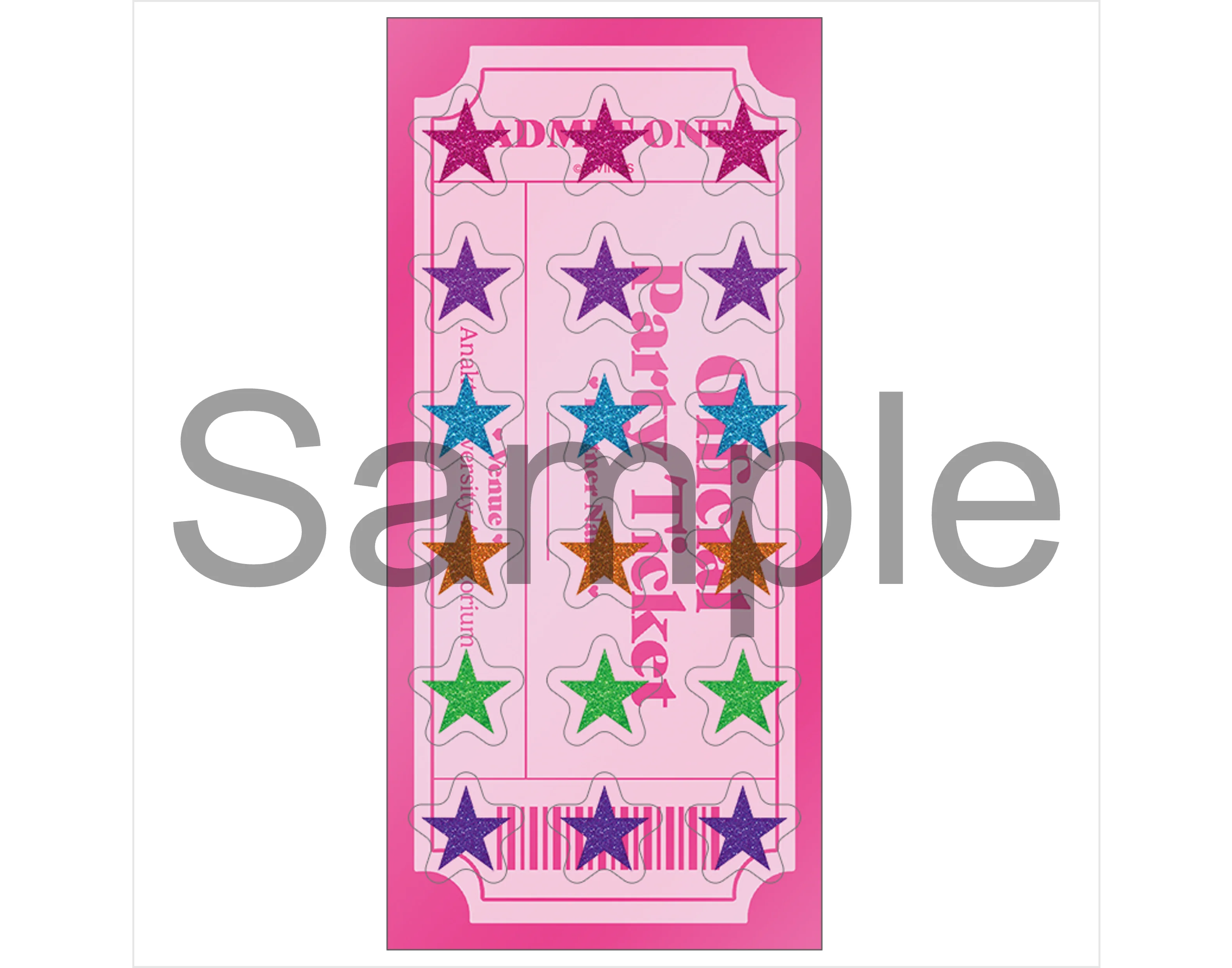 (Goods - Postcard) ALIEN STAGE Find your Plus One! Invitation Set - Image 5