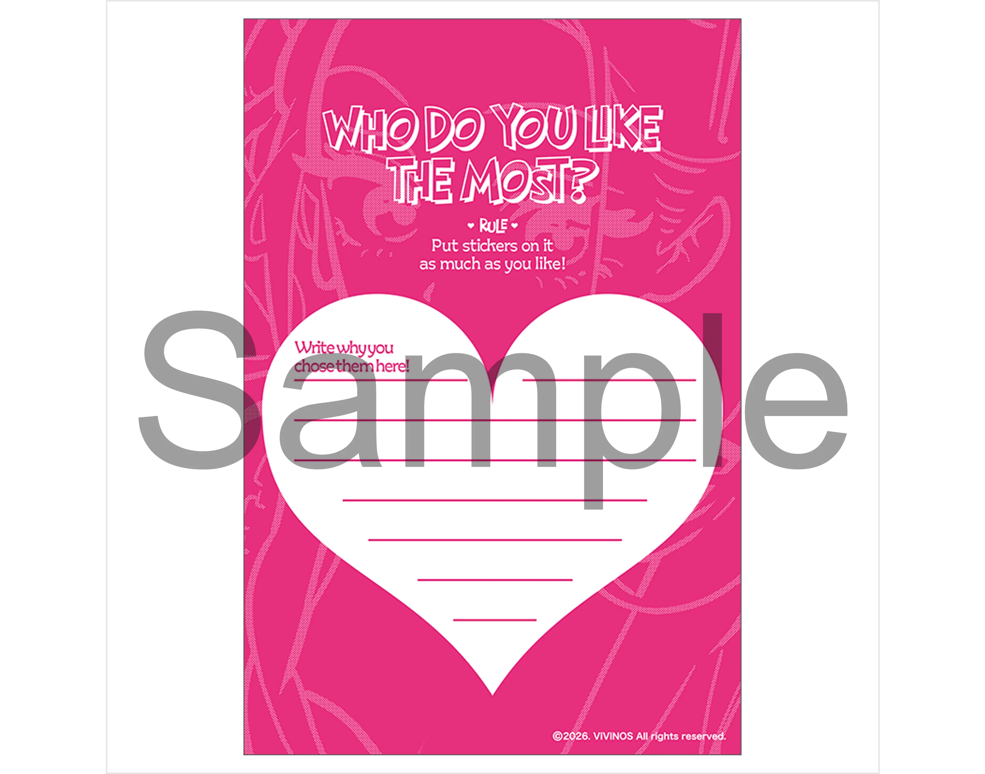 (Goods - Postcard) ALIEN STAGE Find your Plus One! Invitation Set - Image 9