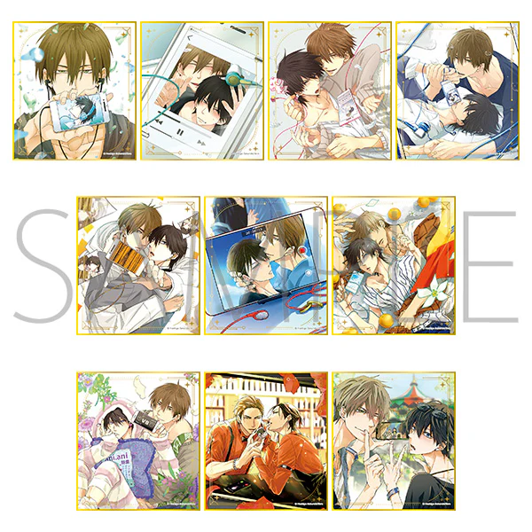 (Goods - Art Board) DAKAICHI: I'm being harassed by the sexiest man of the year (Dakaretai Otoko 1-i ni Odosareteimasu.) Foil Stamped Mini Art Board Collection (Blind Box -Single)