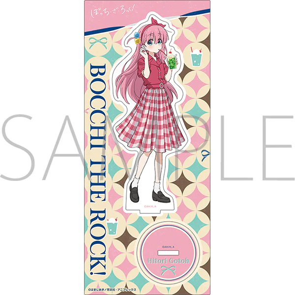 (Goods - Acrylic Stand) Bocchi the Rock! Acrylic Stand / Hitori Goto Retro-Chic Girls - Image 2