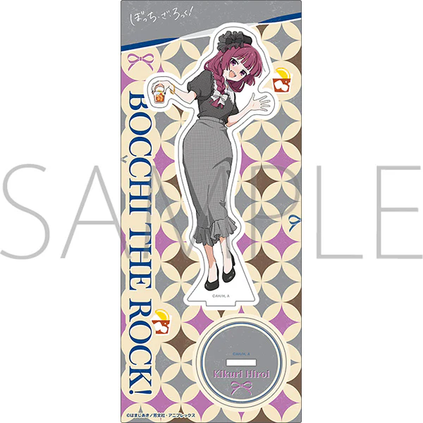(Goods - Acrylic Stand) Bocchi the Rock! Acrylic Stand / Kikuri Hiroi Retro-Chic Girls - Image 2