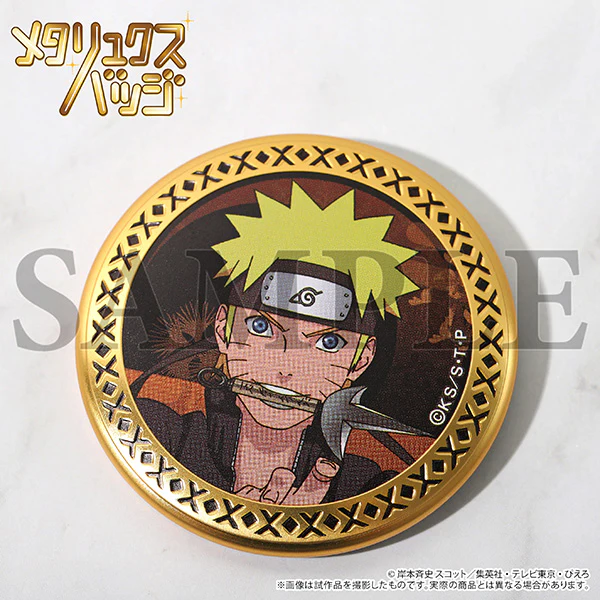 (Goods - Badge) NARUTO Shippuden Metallux Badge Collection (Blind Box -Single) - Image 2