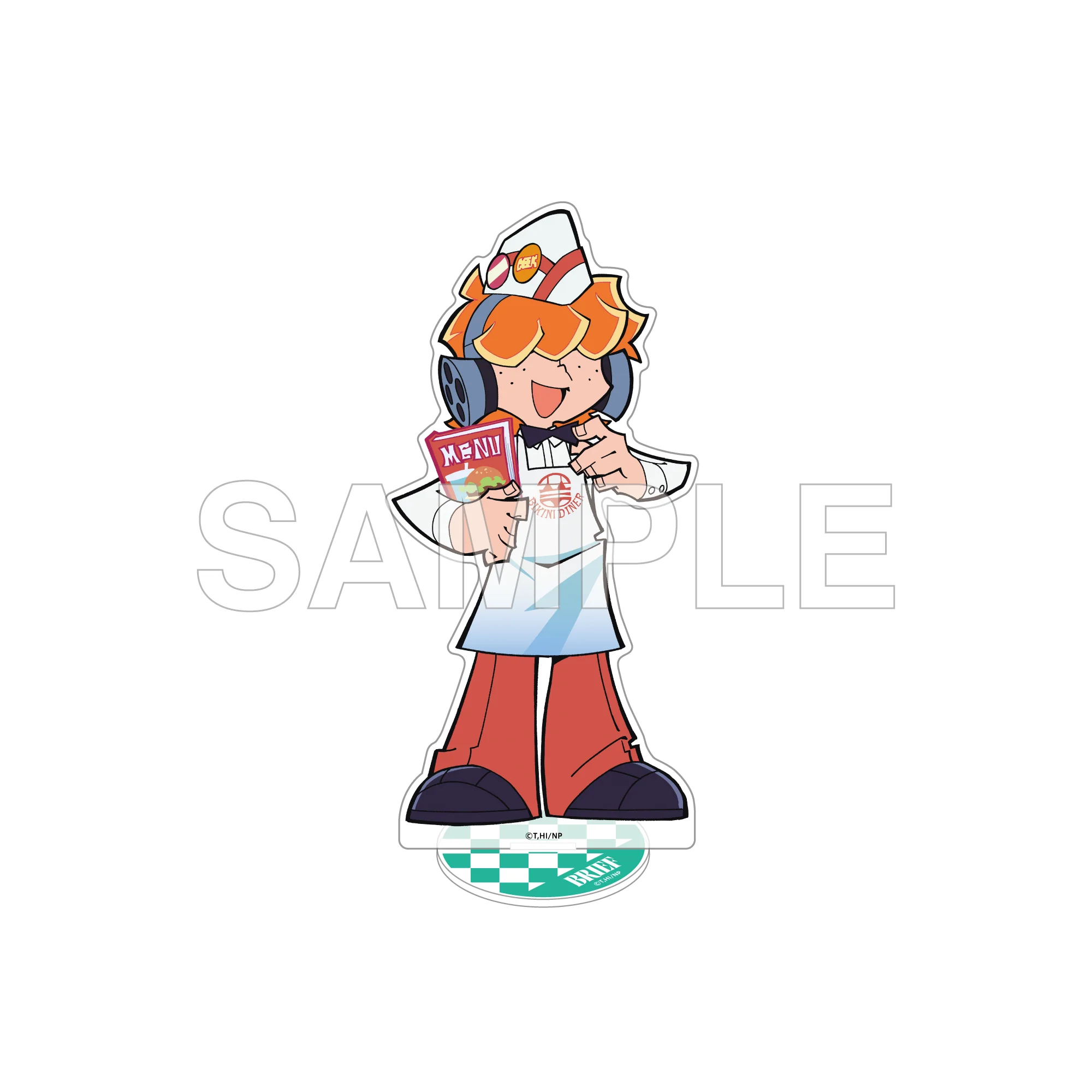 (Goods - Acrylic Stand) New PANTY & STOCKING with GARTERBELT Acrylic Stand Figure American Diner Ver. - Brief