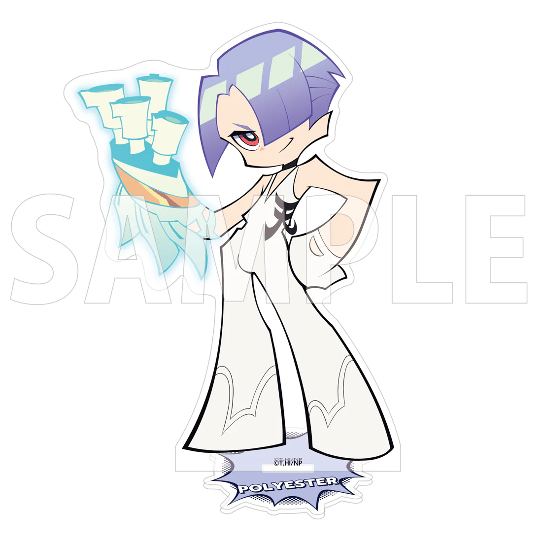 (Goods - Acrylic Stand) New PANTY & STOCKING with GARTERBELT Acrylic Stand Figure No.3 - Polyester