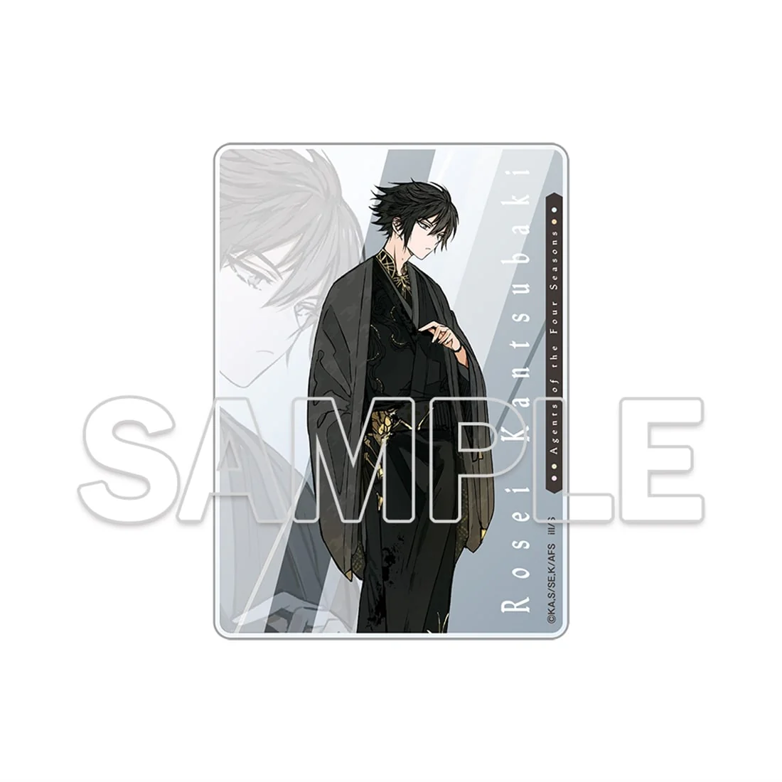 (Goods - Card) Agents of the Four Seasons Acrylic Card - Rosei Kantsubaki