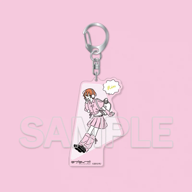 (Goods - Keychain) Love Live! Wear the Seasons on Your Walks. Acrylic Keychain - Rin Hoshizora