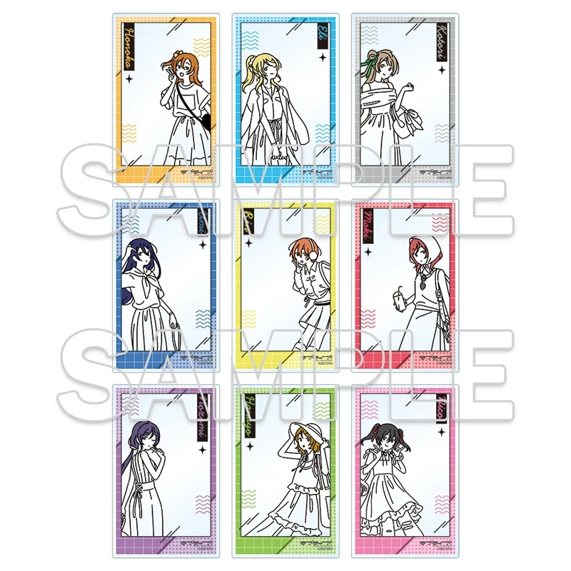 (Goods - Card) Love Live! Wear the Seasons on Your Walks. Tradable Acrylic Card (Blind Box - Single)