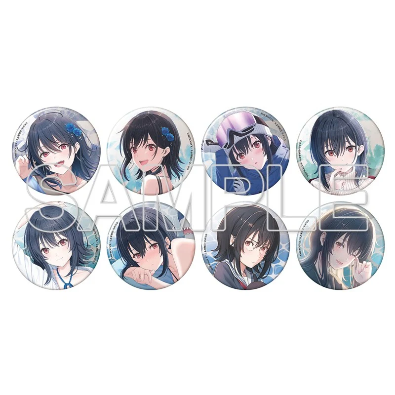 (Goods - Badge) I Became Friends with the Second Cutest Girl in My Class - Conclusion Celebration - Tradable Metallic Tin Badge ~Full of Umi~  (Blind Box - Single)