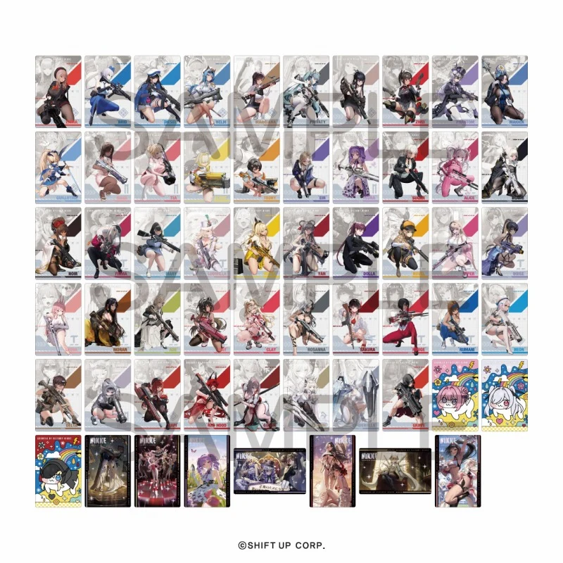 (Goods - Card) GODDESS OF VICTORY: NIKKE Gun Girl Metal Card Collection Vol.3 (Blind Box -Single)
