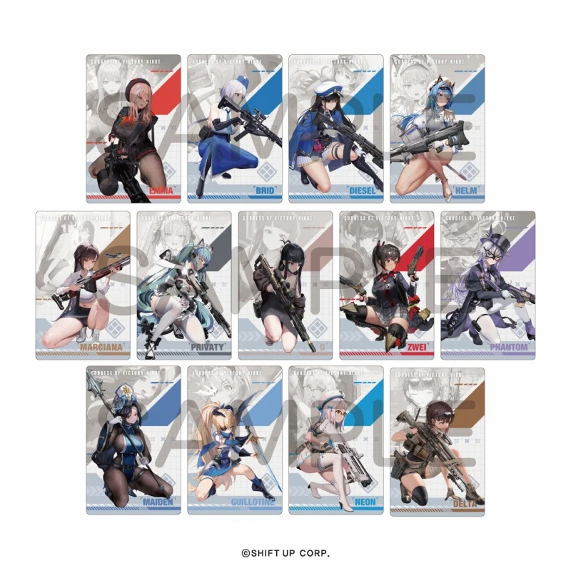 (Goods - Card) GODDESS OF VICTORY: NIKKE Gun Girl Metal Card Collection Vol.3 (Blind Box -Single) - Image 2