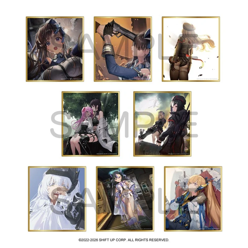 (Goods - Art Board) GODDESS OF VICTORY: NIKKE The Memoir scene ~ chapter. 00-14 ~ Acrylic Clear Art Board (Blind Box -Single)