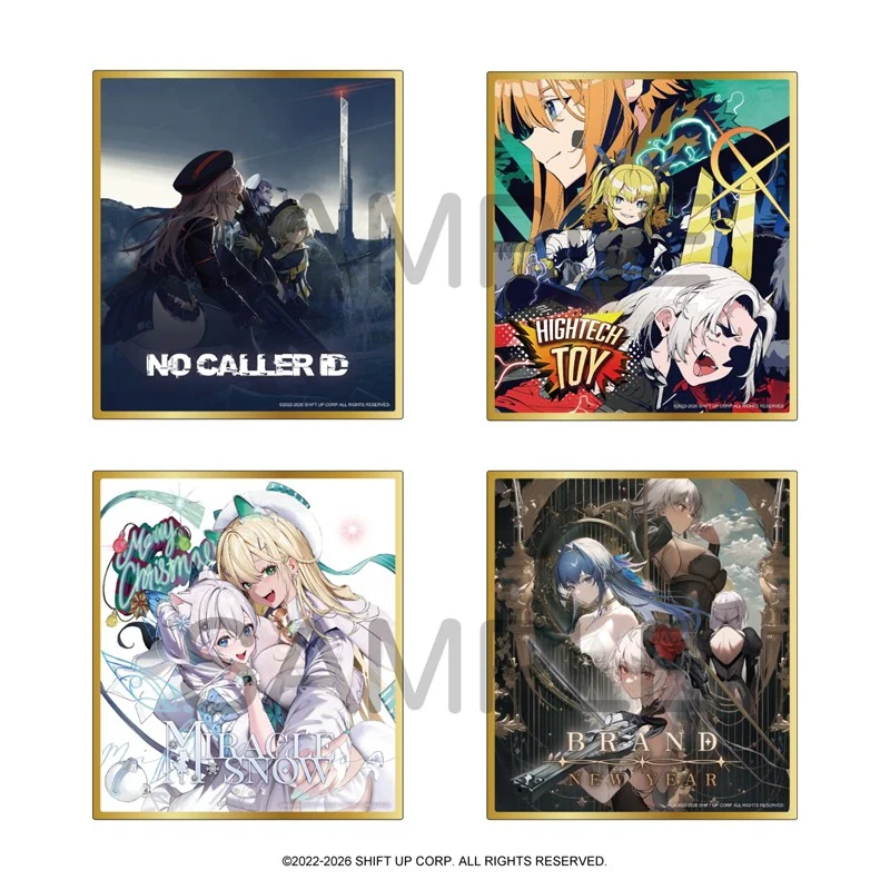 (Goods - Art Board) GODDESS OF VICTORY: NIKKE The Archive Record vol. 1 Acrylic Clear Art Board (Blind Box -Single) - Image 2