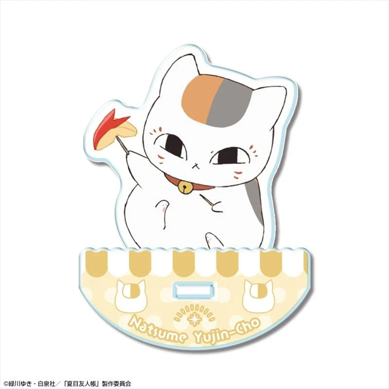 (Goods - Acrylic Stand) [Natsume's Book of Friends] Yuratto Acrylic Figure Ver. 2 Design 03 (Nyanko Sensei/B)