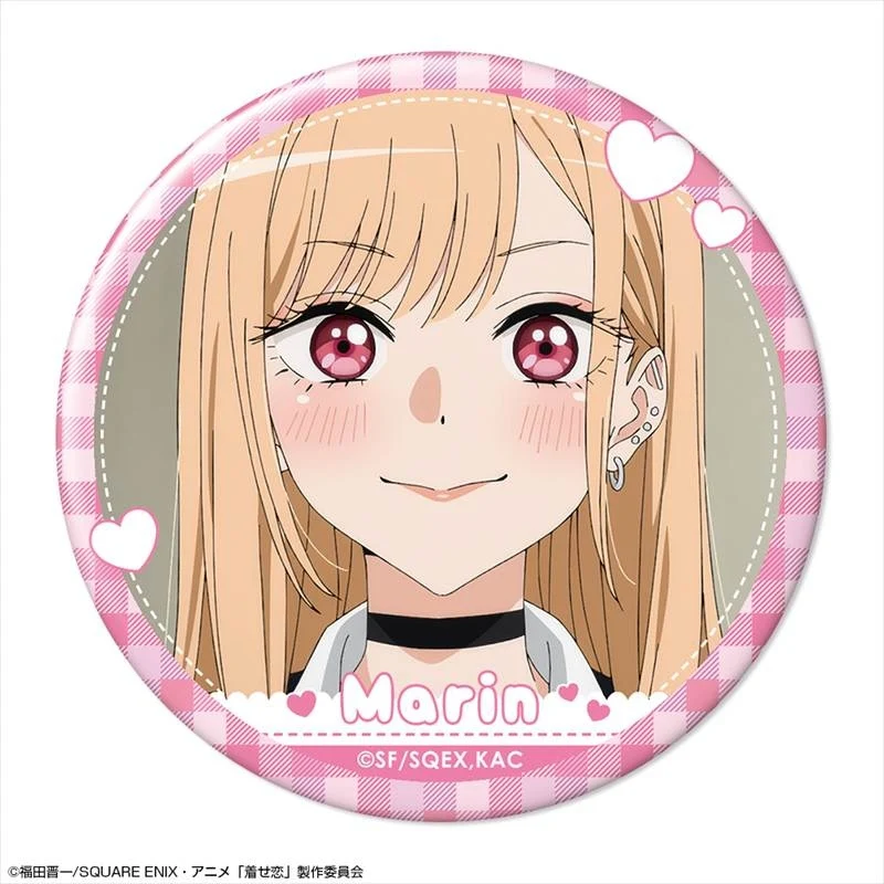 (Goods - Badge) TV Anime - My Dress-Up Darling Season 2 Button Badge Design 01 (Marin Kitagawa/A)