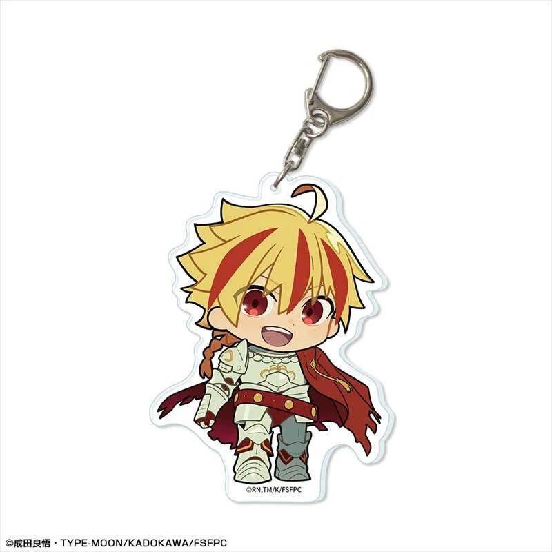 (Goods - Keychain) TV Anime Fate/strange Fake Big Acrylic Keychain Design 02 (Saber)