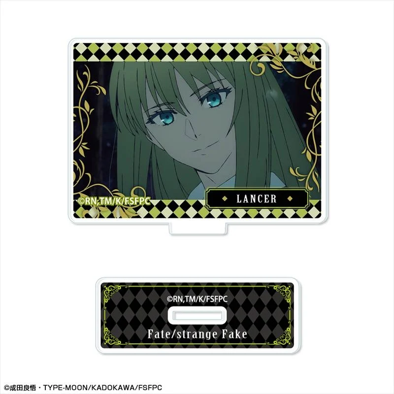 (Goods - Acrylic Stand) TV Anime Fate/strange Fake Mini Acrylic Stand Design 11 (Lancer/A) - Image 2