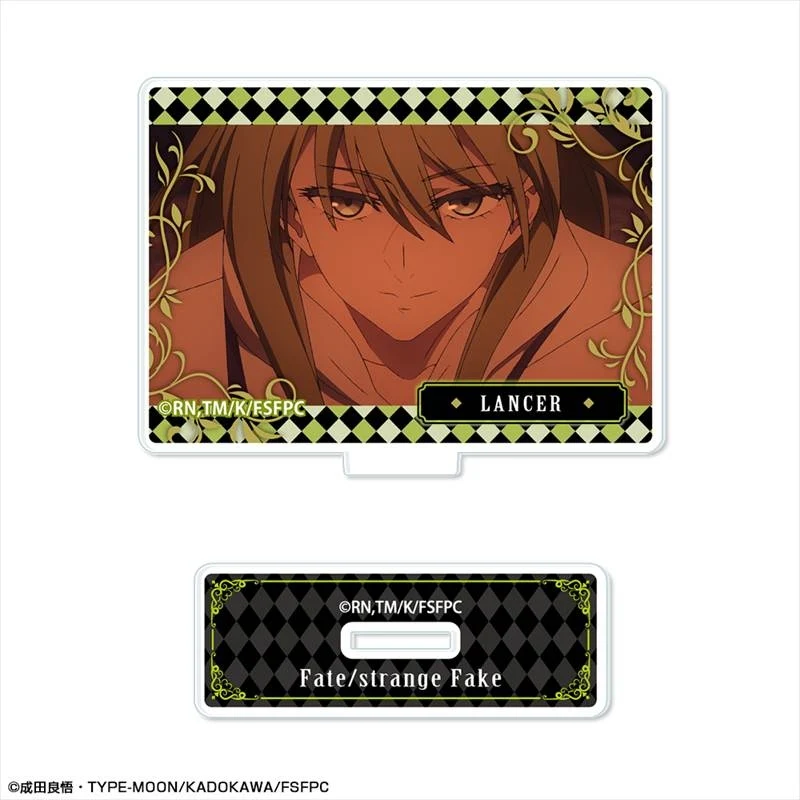 (Goods - Acrylic Stand) TV Anime Fate/strange Fake Mini Acrylic Stand Design 13 (Lancer/C) - Image 2