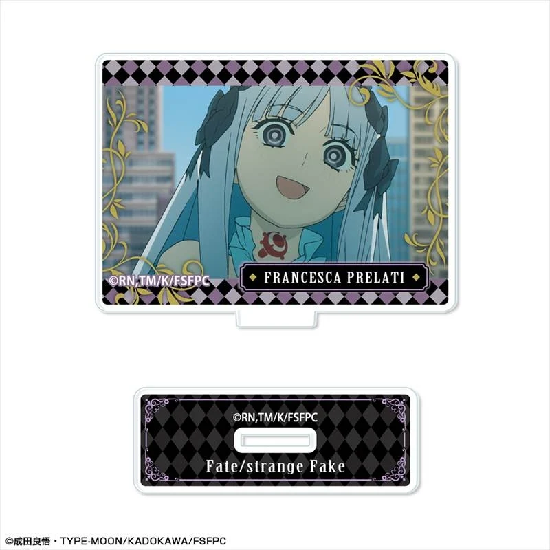 (Goods - Acrylic Stand) TV Anime Fate/strange Fake Mini Acrylic Stand Design 17 (Francesca Prelati/B) - Image 2