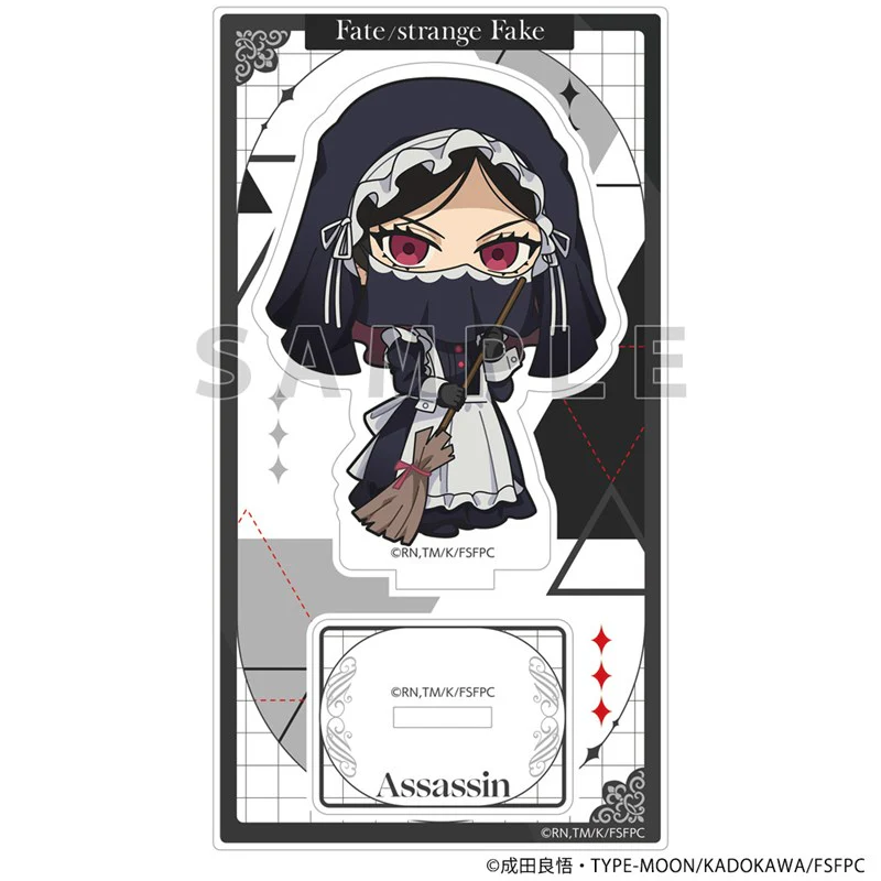 (Goods - Acrylic Stand) Fate/strange Fake Acrylic Stand (Assassin/Maids & Butlers)