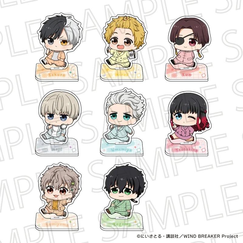 (Goods - Acrylic Stand) WIND BREAKER Puchiteku Acrylic Stand Choji Tomiyama - Image 2