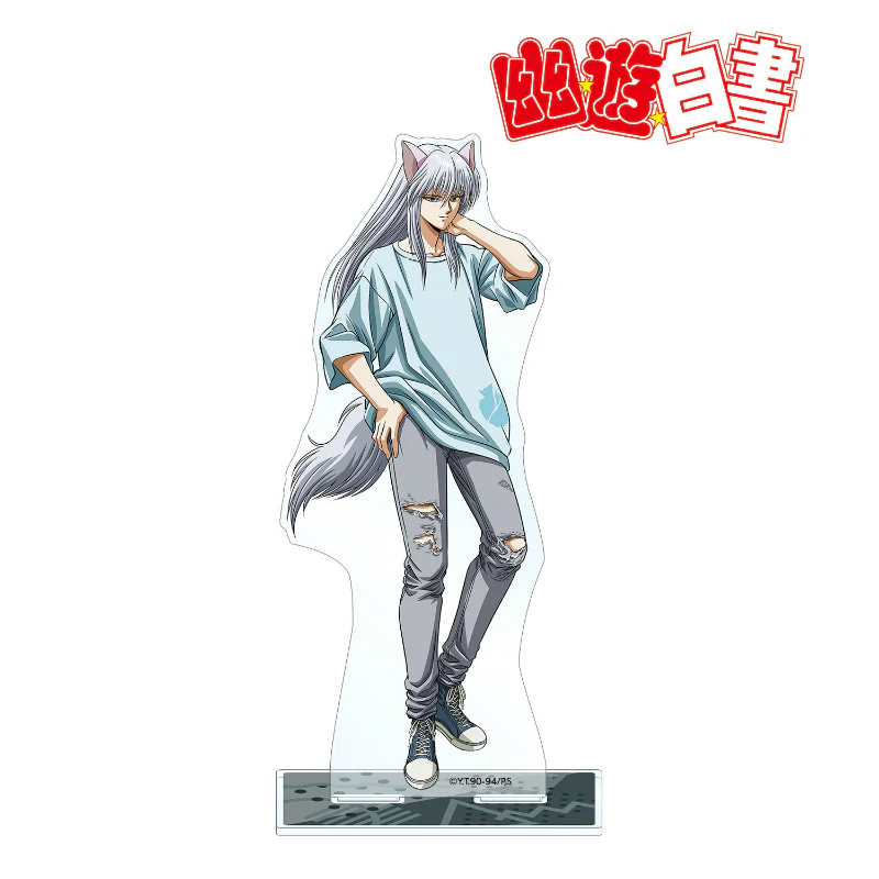 (Goods - Acrylic Stand) [YuYu Hakusho] BIG Acrylic Stand feat. Exclusive Art Yoko Kurama 90's Casual ver.