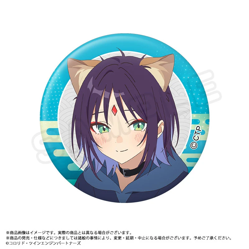 (Goods - Badge) Cosmic Princess Kaguya! Trading Button Badge (Blind Box -Single) - Image 6
