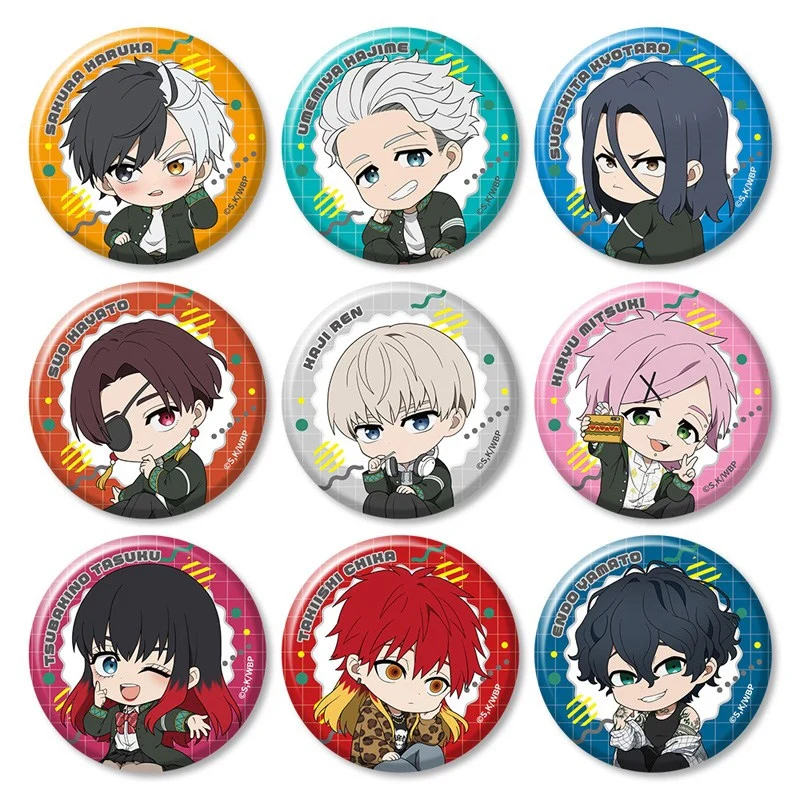 (Goods - Badge) TV Anime - WIND BREAKER Season 2 Trading Button Badge Blind Box -Single)