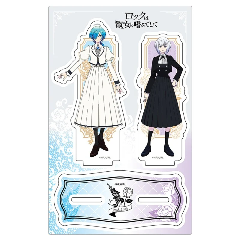 (Goods - Acrylic Stand) Rock Is a Lady's Modesty Acrylic Double Stand Tina Isemi & Tamaki Shiraya - Image 2