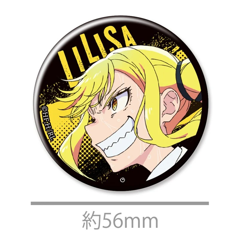 (Goods - Badge) Rock Is a Lady's Modesty Button Badge Set of 4 - Image 2