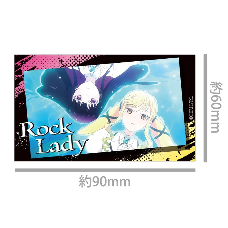 (Goods - Sticker) Rock Is a Lady's Modesty Sticker C - Image 2