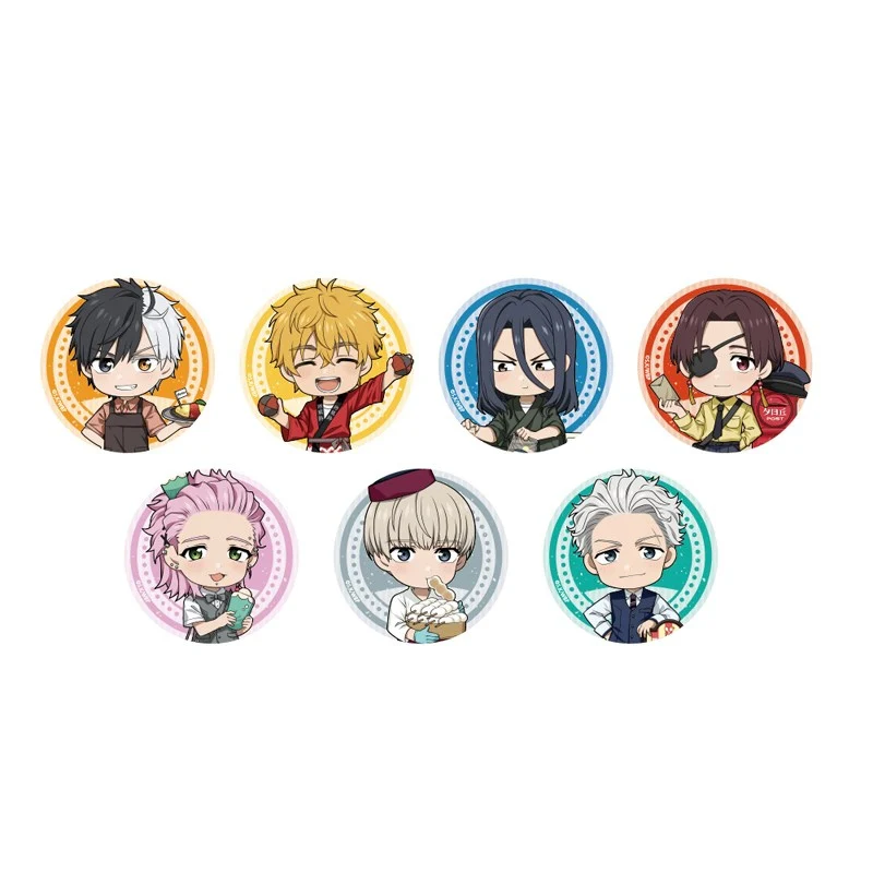 (Goods - Badge) TV Anime WIND BREAKER Trading Chibi Button Badge _Amusement Park ver. (Blind Box -Single)