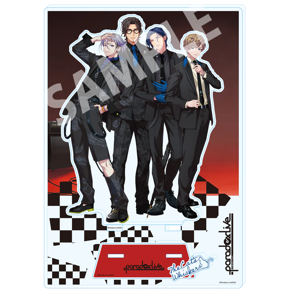 (Goods - Acrylic Stand) [Paradox Live] 4th Anniversary Acrylic Stand /The Cat's Whiskers - Image 2