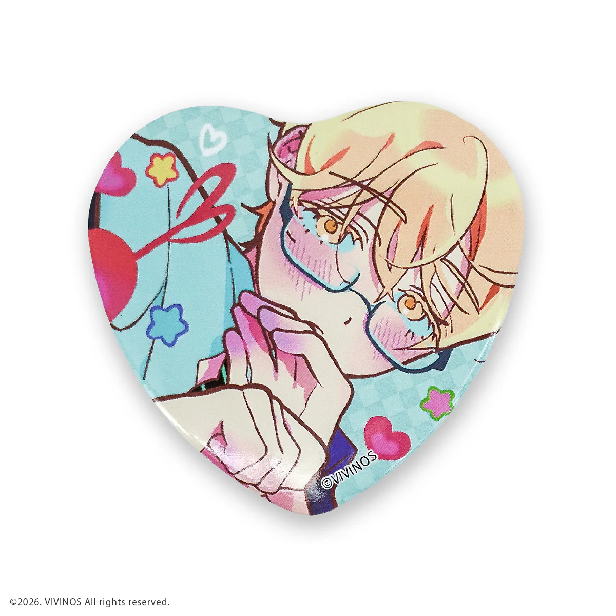 (Goods - Badge) Alien Stage Random Heart Badge (Box of 6) - Image 2