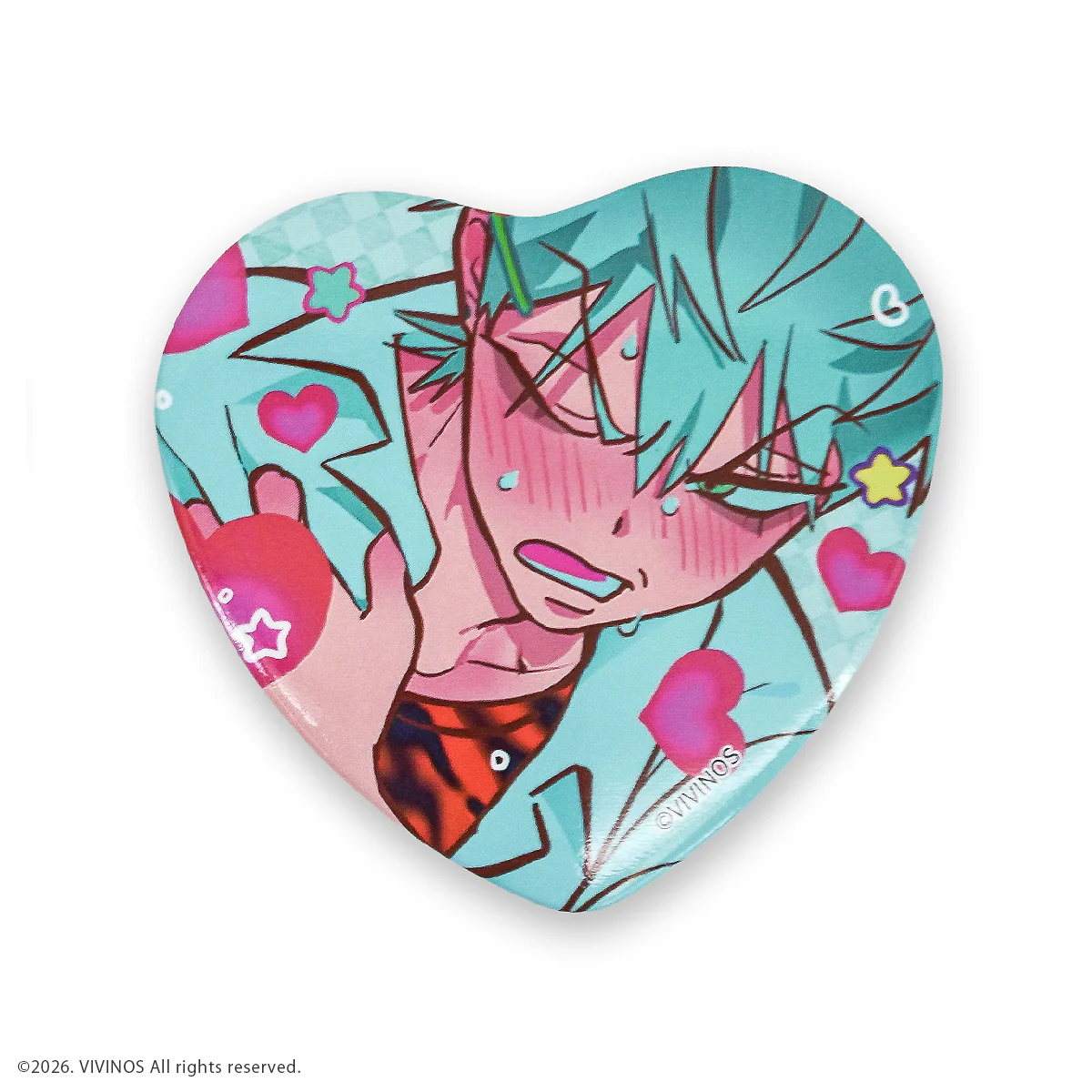 (Goods - Badge) Alien Stage Random Heart Badge (Box of 6) - Image 4