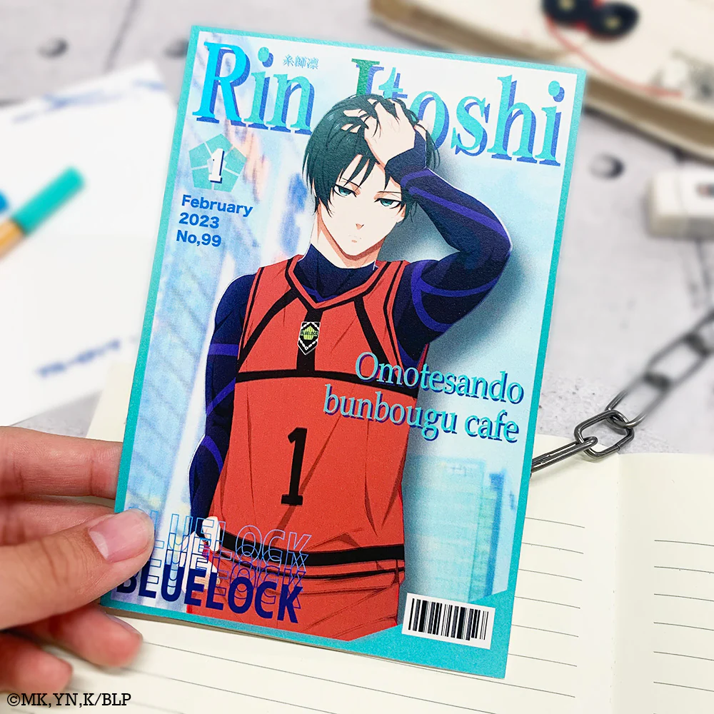 [Blue Lock] bunbougu cafe Collab Postcard/ Rin Itoshi