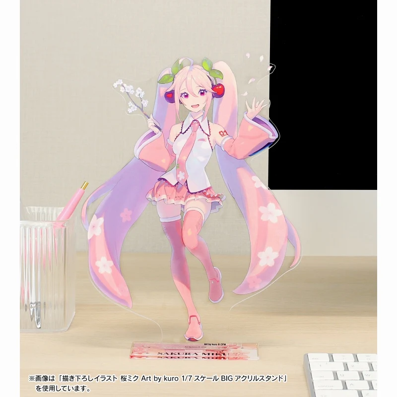 [Vocaloid] Sakura Miku Series KAITO Exclusive Art by kuro 1/7 Scale BIG Acrylic Stand - Image 3