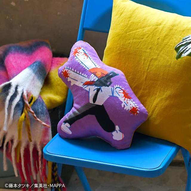 [Chainsaw Man] HER Artist Collab Die-cut Cushion (Chainsaw Man) - Image 2