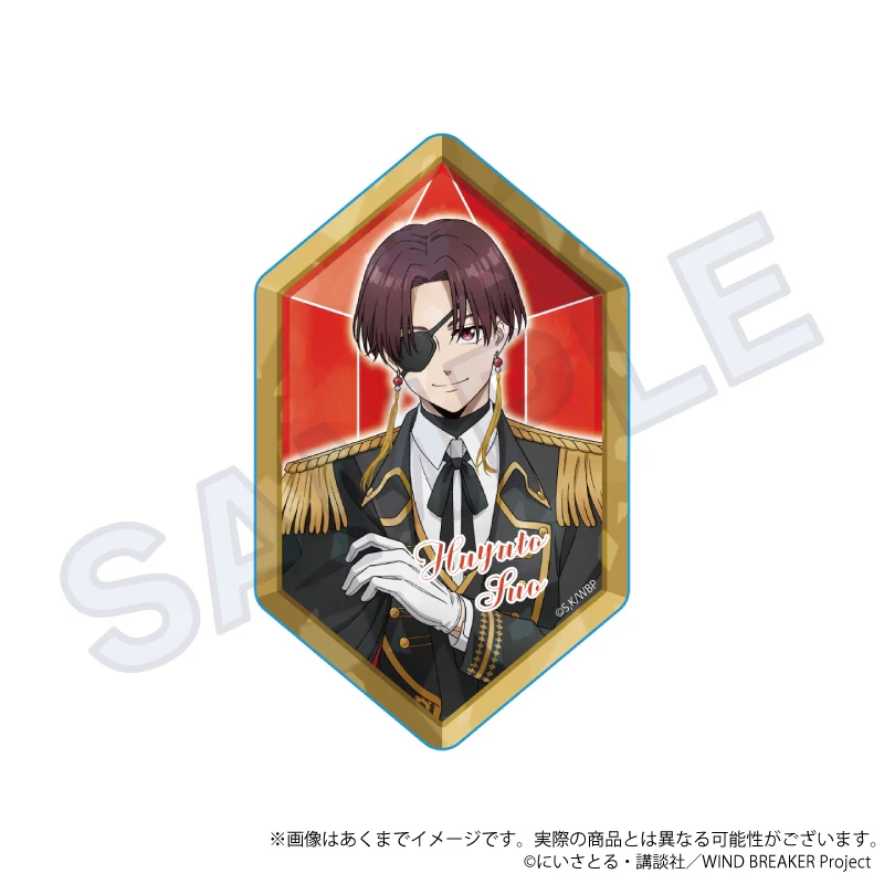 (Goods - Card) WIND BREAKER Trading Holographic Acrylic Card Knight Ver. (Blind Box -Single) - Image 3