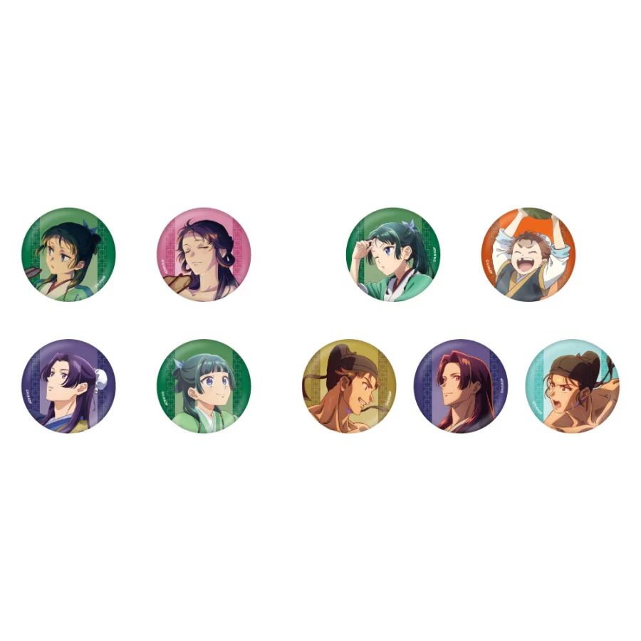 (Goods - Badge) The Apothecary Diaries Button Badge Set (Persimmon) - Image 3