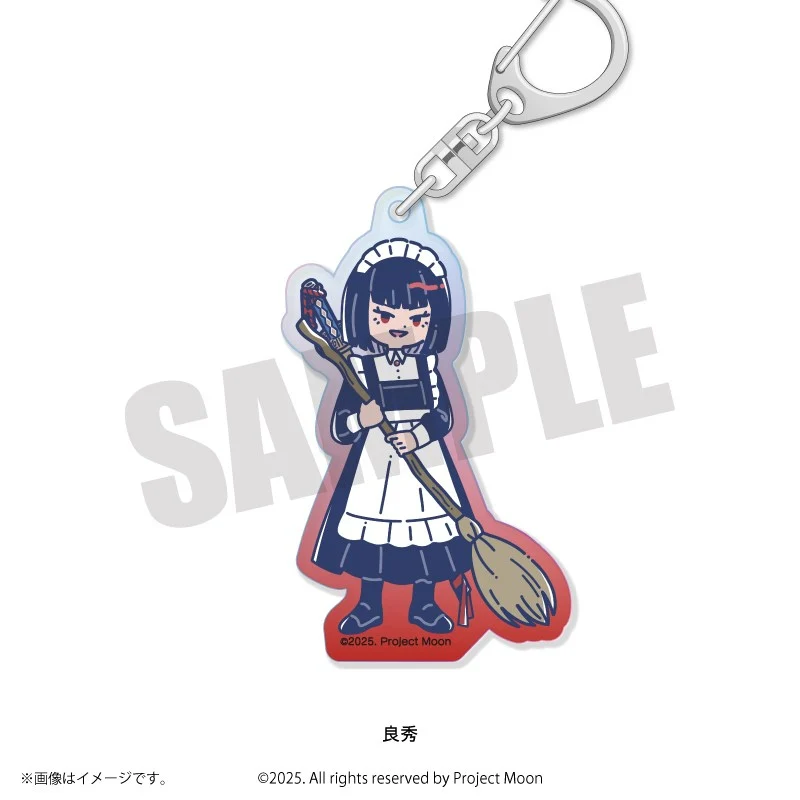 (Goods - Keychain) Limbus Company Retro Pop Iridescent Acrylic Keychain Ryoshu