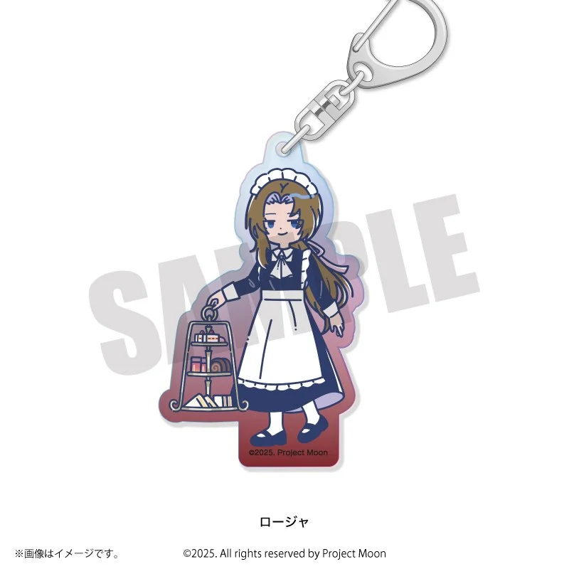 (Goods - Keychain) Limbus Company Retro Pop Iridescent Acrylic Keychain Rodya