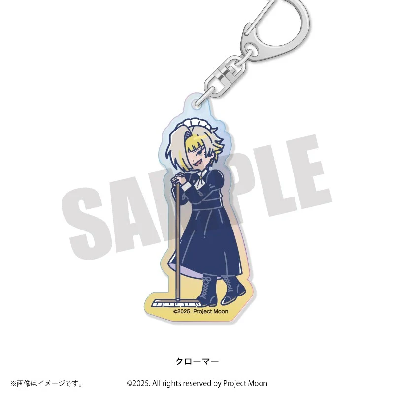 (Goods - Keychain) Limbus Company Retro Pop Iridescent Acrylic Keychain Kromer