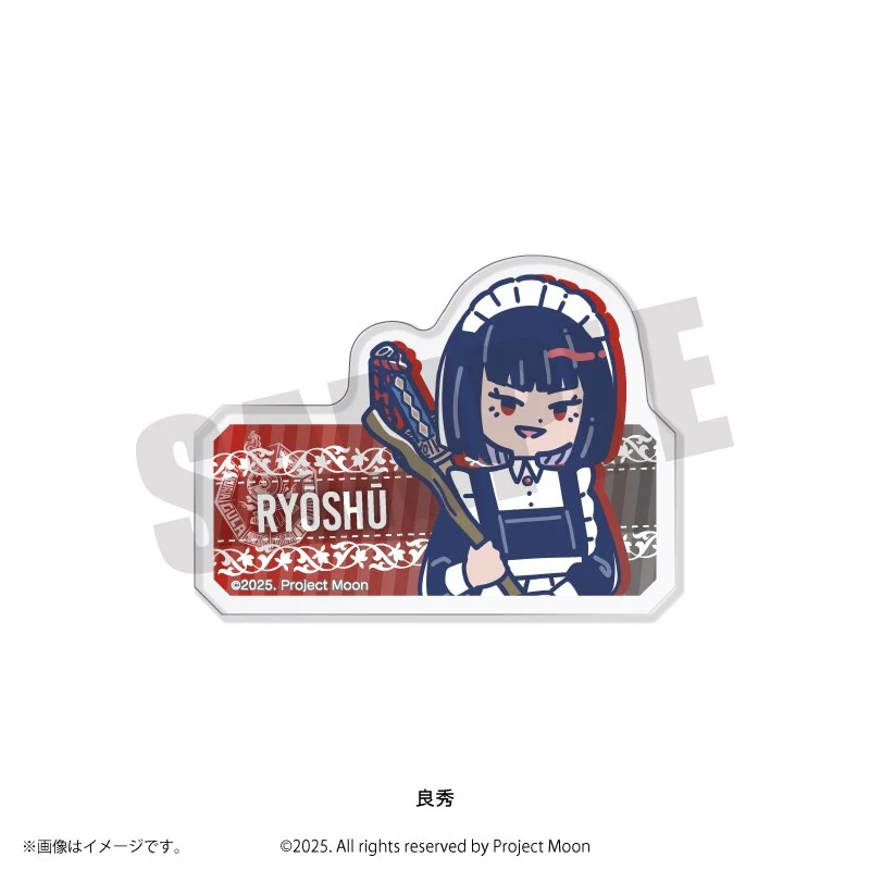 (Goods - Clip) Limbus Company Retro Pop Acrylic Clip Ryoshu
