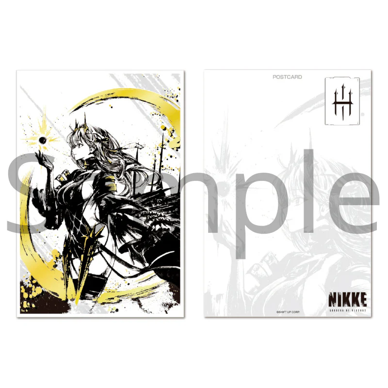 (Goods - Postcard) GODDESS OF VICTORY: NIKKE Ink Painting Postcard - Image 2