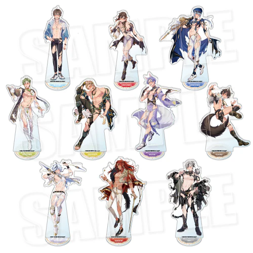 (Goods - Acrylic Stand) [Nu: Carnival] Acrylic Stand (SSR Ripped Clothes Ver.) /Dante - Image 2