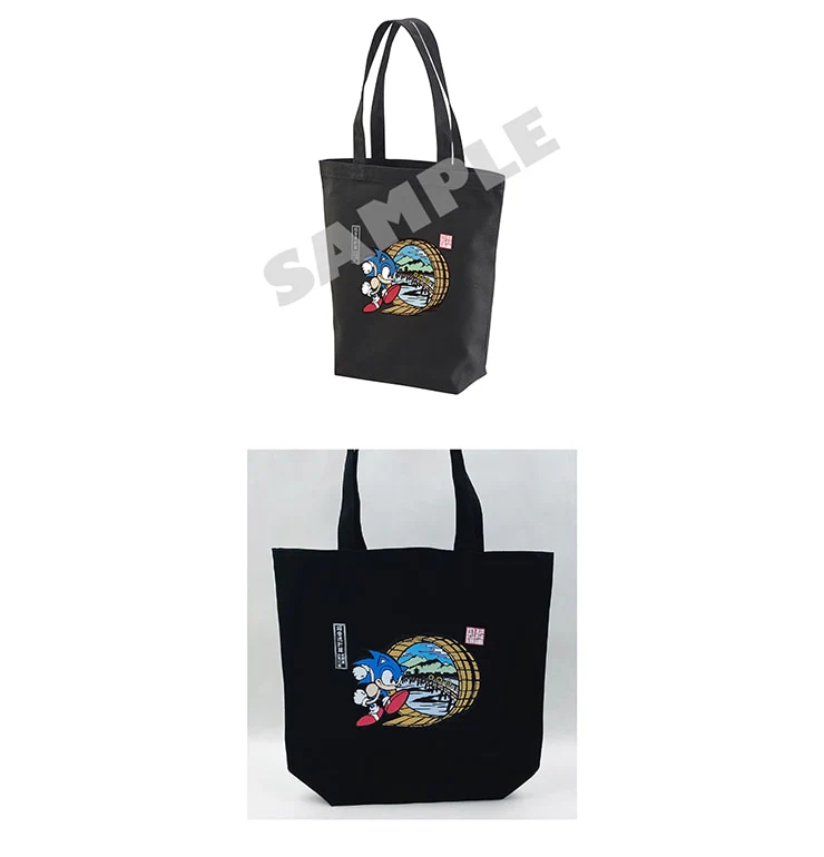 (Goods - Bag) Wa Sonic View of Old Kyoto, Kamo River Art Tote Bag - Image 2