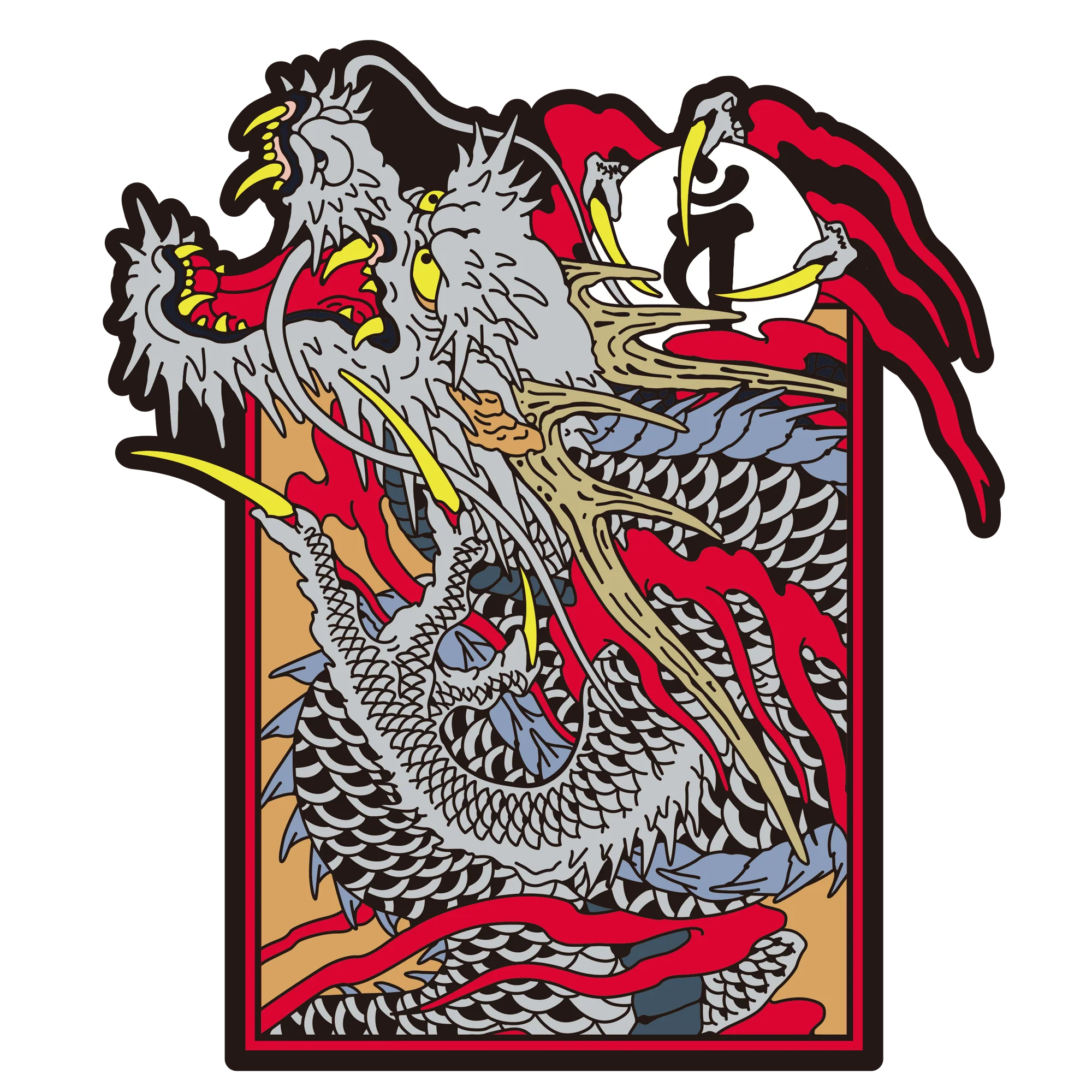 [Like a Dragon] Pin Badge / Dragon