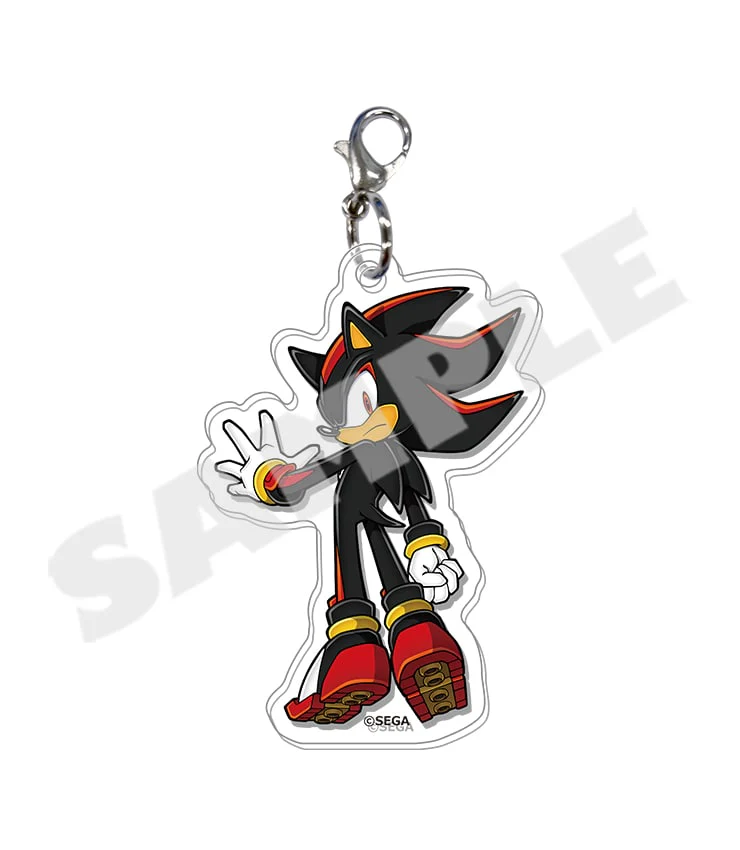 (Goods - Charm) Sonic the Hedgehog Basic Series Acrylic Charm 05 Shadow